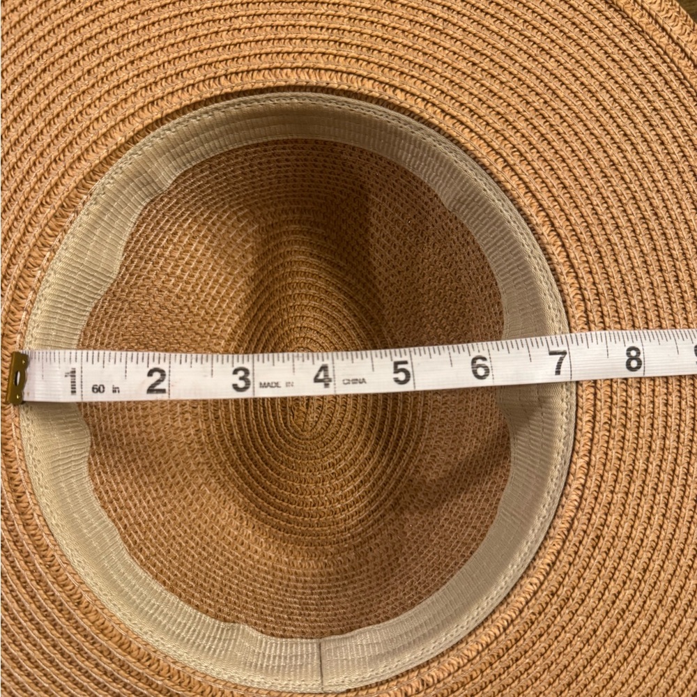 Light straw Wide-Brim Hat - Picture 7 of 7